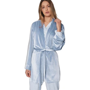Damen Langarm-Punktemantel Admas Classic Blau L günstig
