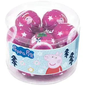 Arditex Peppa Pig Packung Mit 10 Weihnachtskugeln Gemütliche Ecke 6 Cm