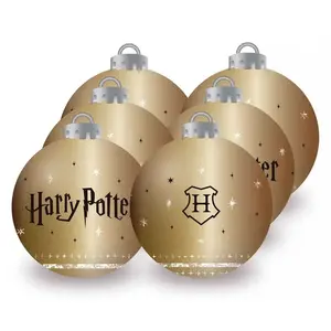 Arditex Harry Potter Pack 6 Christbaumkugel 8 Cm