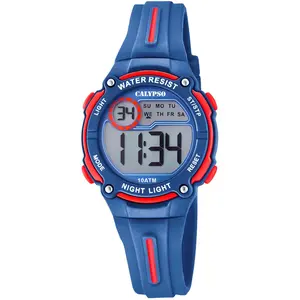 Calypso Digital Crush Kinderuhr Kunststoff Polyurethanblau Armbanduhr ... günstig