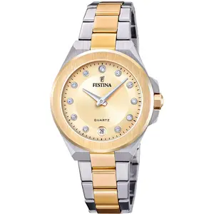 Festina Herrenuhr F20702/2 Goldplattiert günstig