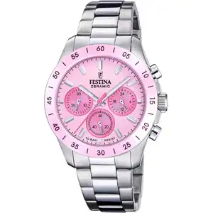 Festina Chronographen Ceramic Pink günstig