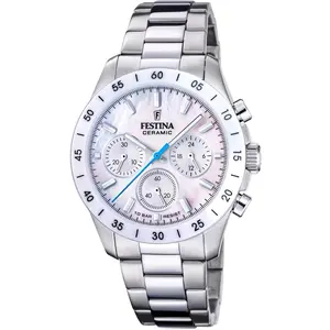 Festina Chronographen Ceramic Lilac günstig