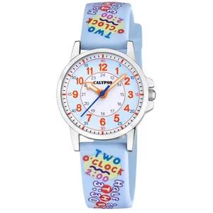 Calypso Kinderuhr K5824/3 Kautschuk, hellblau günstig