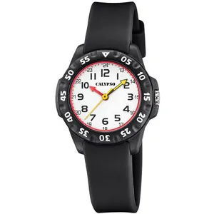 Calypso Kinderuhr K5829/6 Silikon schwarz, rot günstig
