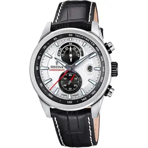 Festina Chronographen Timeless Chronograph Silver günstig