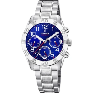 Festina Kinderuhr Junge und Mädchen Chronograph aus Edelstahl 316L günstig