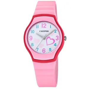 Calypso | analoge Kinderuhr Ø 31 rosa Quarz Kunststoff | K5806/2 günstig