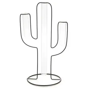 Vase Glas Balvi Cactus Silhouette 34x20,5x14,8 cm günstig