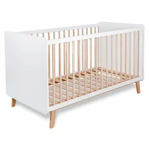 Micuna Lit Big Trevi 140x70, Weiß/Holz günstig