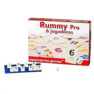 Aquamarine Rommé Pro Brettspiel Für 6 Spieler