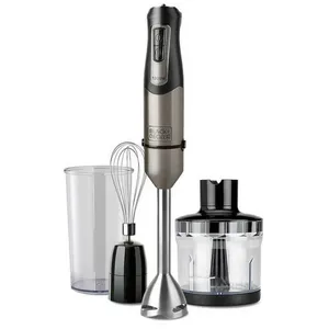 Black & Decker BXHBA1200E, Pürierstab, 1200 W, Schwarz, Transparent