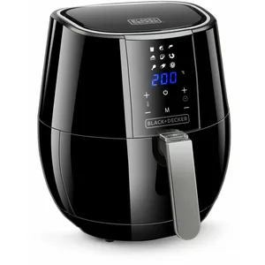Black & Decker BXAF3500E, Heißluftfritteuse, 3 l, 0,8 kg, 80 °C, 200 °...
