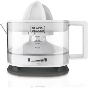 Black + Decker Saftpresse 350ml elektrisch Fruchtfleischfilter BXCJ25E günstig