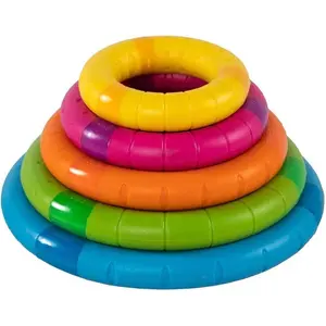Fat Brain Toys Magnetische Stapelringe Mehrfarbig Mehrfarbig One Size