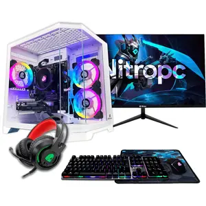 Gaming-Desktop-PC NitroPC Pack Avancé - AMD Ryzen 5 5500, NVIDIA GeFor...