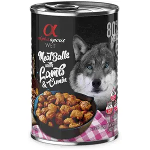 Alpha Lammfleischbällchen Mit Kreuzkümmel Für Hunde 6x400 G
