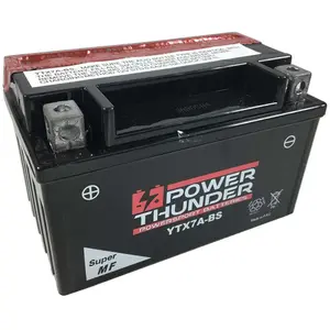 Power Thunder Ctx7a-bs Agm-batterie One Size