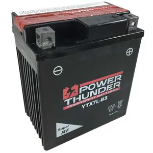 P.Thunder Power Thunder Ptx7l-bs Agm-batterie One Size günstig