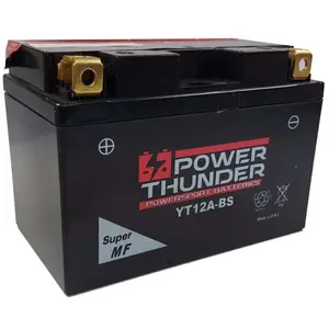 Power Thunder Ct12a-bs Agm-batterie One Size