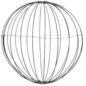Wellhome Faltbare Weihnachtsbeleuchtung In Form Einer Metallkugel 224 ...