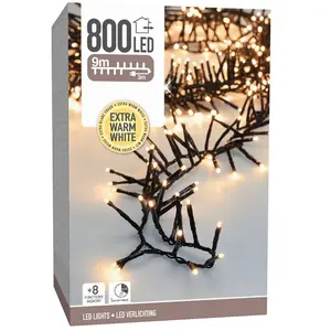 Wellhome Wh15949 Led-lichterkette 12 M 800 Stücke