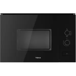 Teka ML 820 FI, Integriert, Solo-Mikrowelle, 20 l, Drehregler, Schwarz