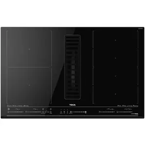 Teka Mastersense Air Aff 87601 Mst 80 Cm Induktionskochfeld Mit Dunsta...