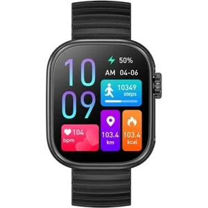 Smartwatch Fitness Tracker SW-A700 V2 Schwarz mit Herzfrequenz-Monitor