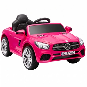 AIYAPLAY Kinder-Elektroauto Mercedes-Benz SL500 Lithium-Akku 12V mit 2...