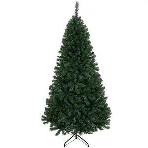 HOMCOM Künstlicher Weihnachtsbaum Ø98x195 cm, Fichte mit 1000 formbaren Zweigen, klappbarer Standfuß, einfach aufzubauen, Dekoration für Zuhause, Büro, Feier   Aosom
