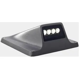 LEDS C4 Rexel Außenleuchte - 4,3 W, Warmweiß, 281 lm, IP-66, Grau
