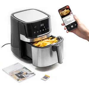 Heißluftfritteuse InnovaGoods Fryinn Pro 5500 Schwarz 1700 W 5,5 L Ede...