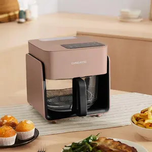 CREATE - AIR FRYER STUDIO CRYSTAL - 4,2L Glas-Heißluftfritteuse mit op...