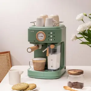 CREATE - THERA RETRO PRO - Halbautomatische Espresso-Kaffeemaschine 20...