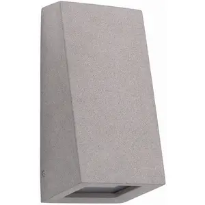 LEDS C4 Karen Wandleuchte - 15 W, IP44, Grau