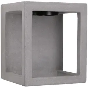 LEDS C4 Box Außenleuchte - 4 W, Neutralweiß, 208 lm, IP65, Grau