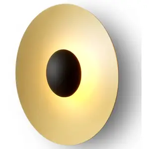 MARSET Ginger 42C LED-Wandlampe Ø42cm messing