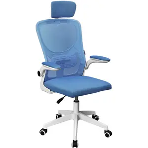Mars Gaming MGC-ERGOPLUS, Gepolsterter Sitz, Vernetzte Rückenlehne, Blau, Blau, Baumwolle, Netz günstig