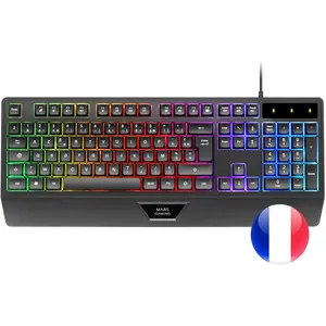 Mars Gaming MK124, Volle Größe (100%), Kabelgebunden, USB, Membran Key...