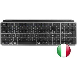 Mars Gaming MK-SILENKEYS Kompakte Tastatur Scheren-Tasten Copilot AI I...