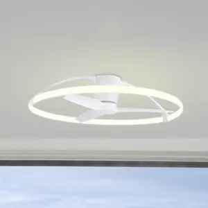 Smart LED-Deckenventilator Nepal, weiß, DC, leise günstig