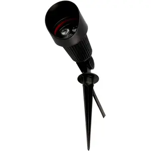 LEDS C4 Minimal Außenleuchte - 7,4 W, 229 lm, IP65, Schwarz