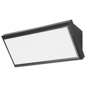 LEDS C4 Samper Außenleuchte - 12 W, Warmweiß, 615 lm, IP65, Schwarz