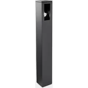 LEDS C4 Way Außen-Stehleuchte - 8 W, 271 lm, IP66, Grau
