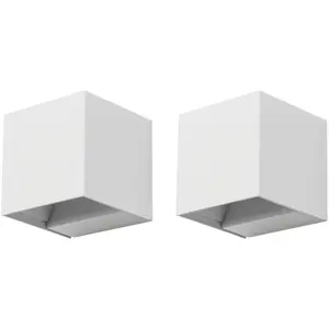 LEDS C4 Rex Außenleuchte - 6,6 W, Warmweiß, 244 lm, IP54, Weiß