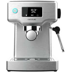 Cecotec Power Espresso 20 Barista Compact, Siebträgermaschine, Silber