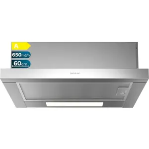 Cecotec Teleskopische Dunstabzugshaube Bolero Flux TLM 606500 Inox A