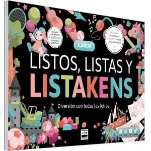 Spanisches Brettspiel Listos Listas y Listakens Junior