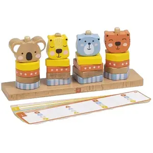 Eurekakids Blockstapelspiel Mit Jokern